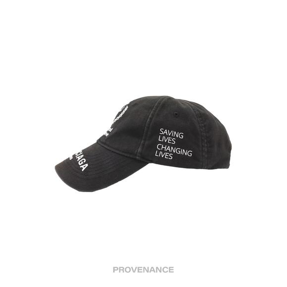 🔴 Balenciaga WFP World Food Programme Cap - Washed Black - Picture 5 of 12